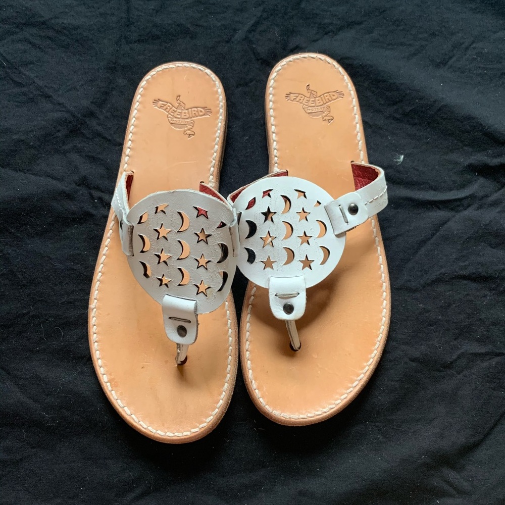 White Freebird Vallarta Sandal